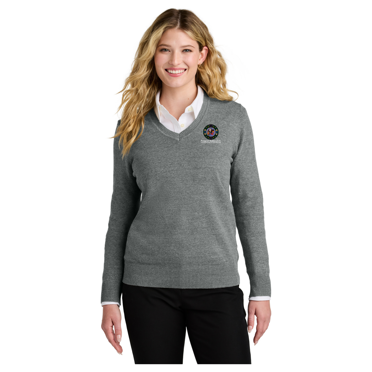 Port Authority® Women’s Easy Care V-Neck Sweater - LSW2850