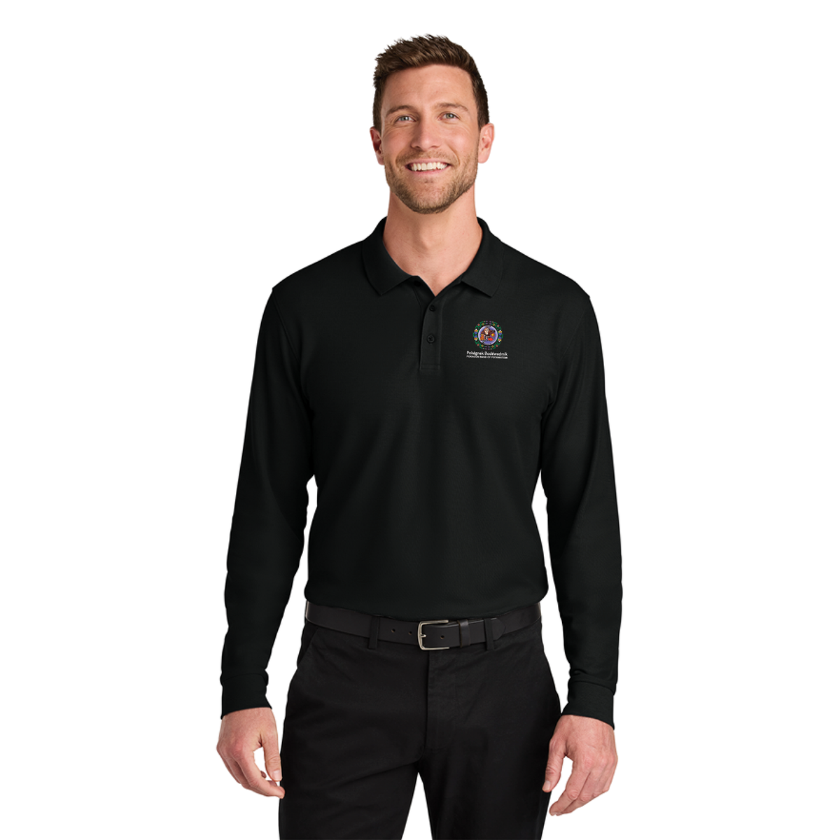 Port Authority® Wearever Signature Pique Long Sleeve Polo