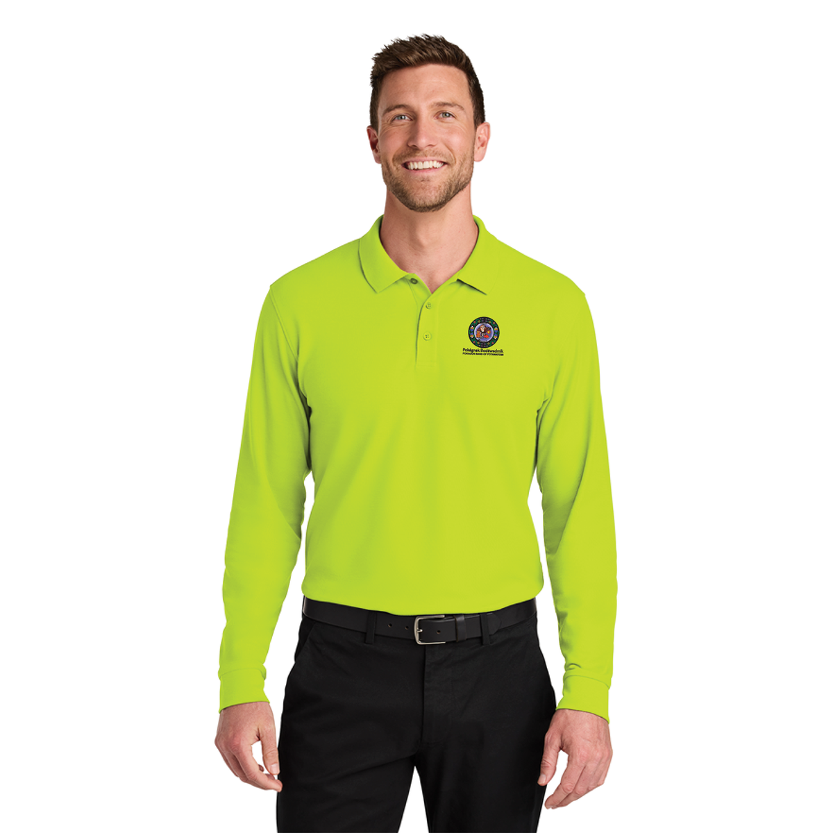 Port Authority® Wearever Signature Pique Long Sleeve Polo