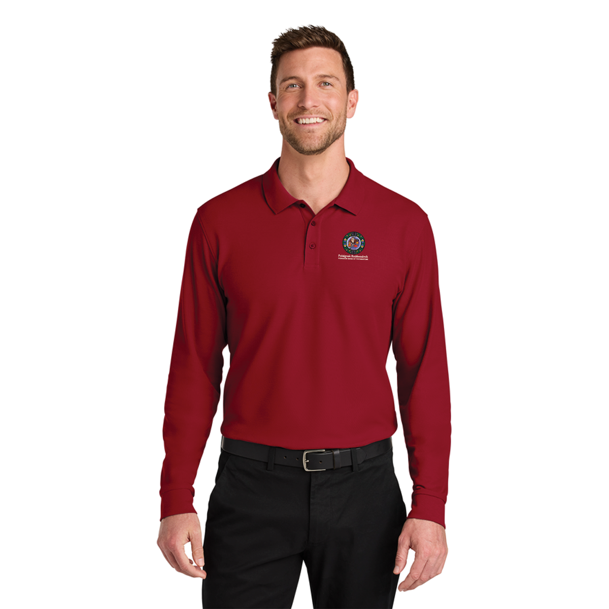 Port Authority® Wearever Signature Pique Long Sleeve Polo