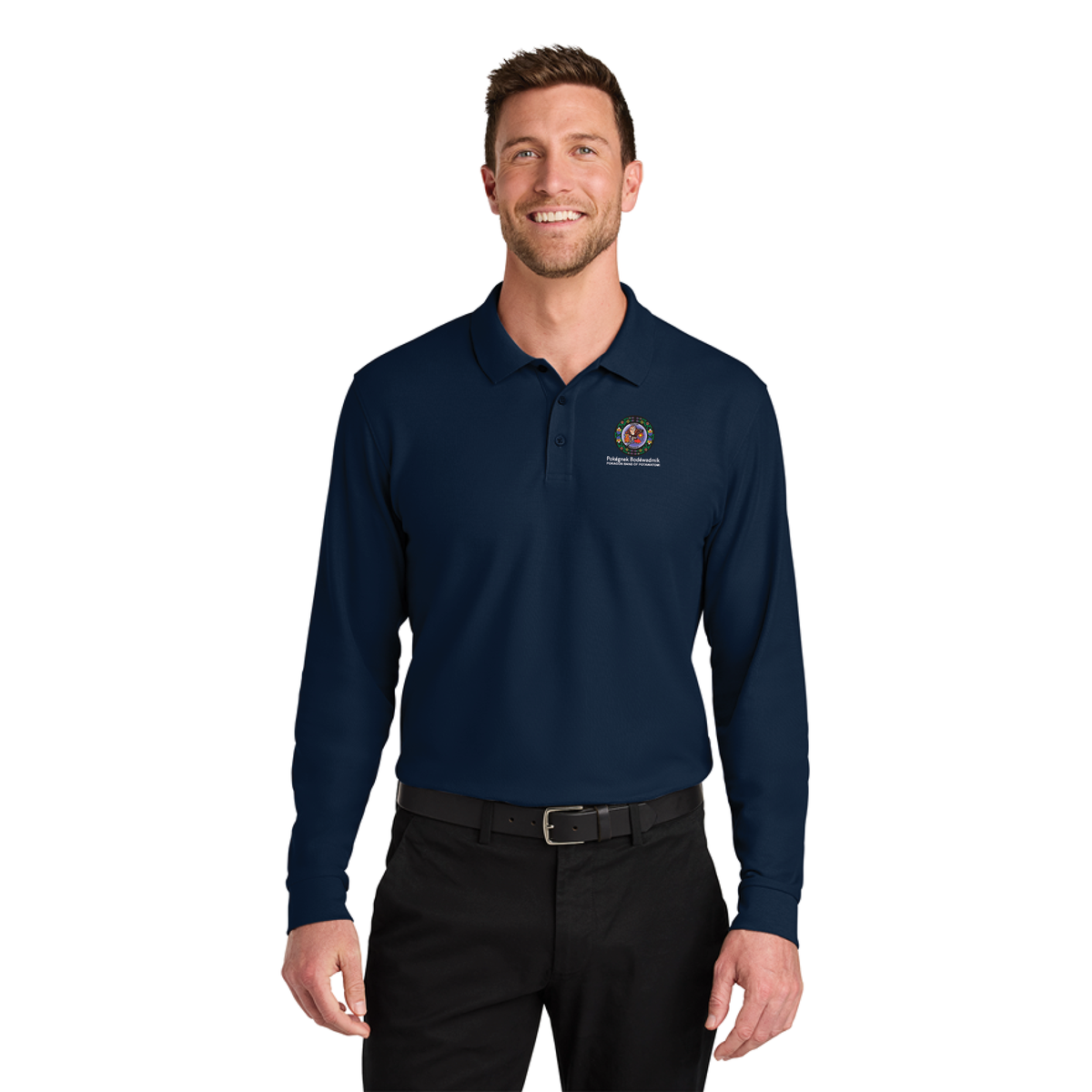 Port Authority® Wearever Signature Pique Long Sleeve Polo