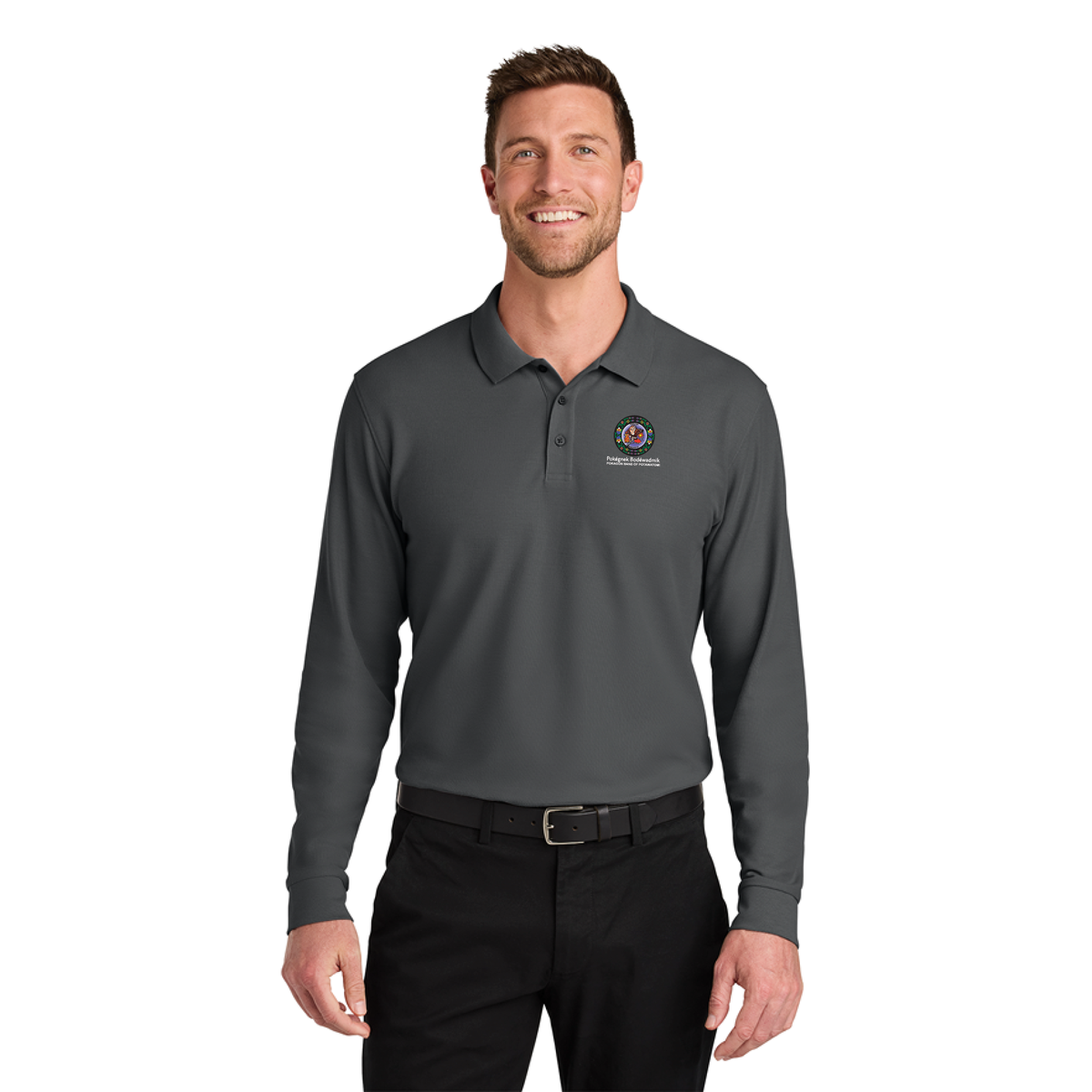 Port Authority® Wearever Signature Pique Long Sleeve Polo