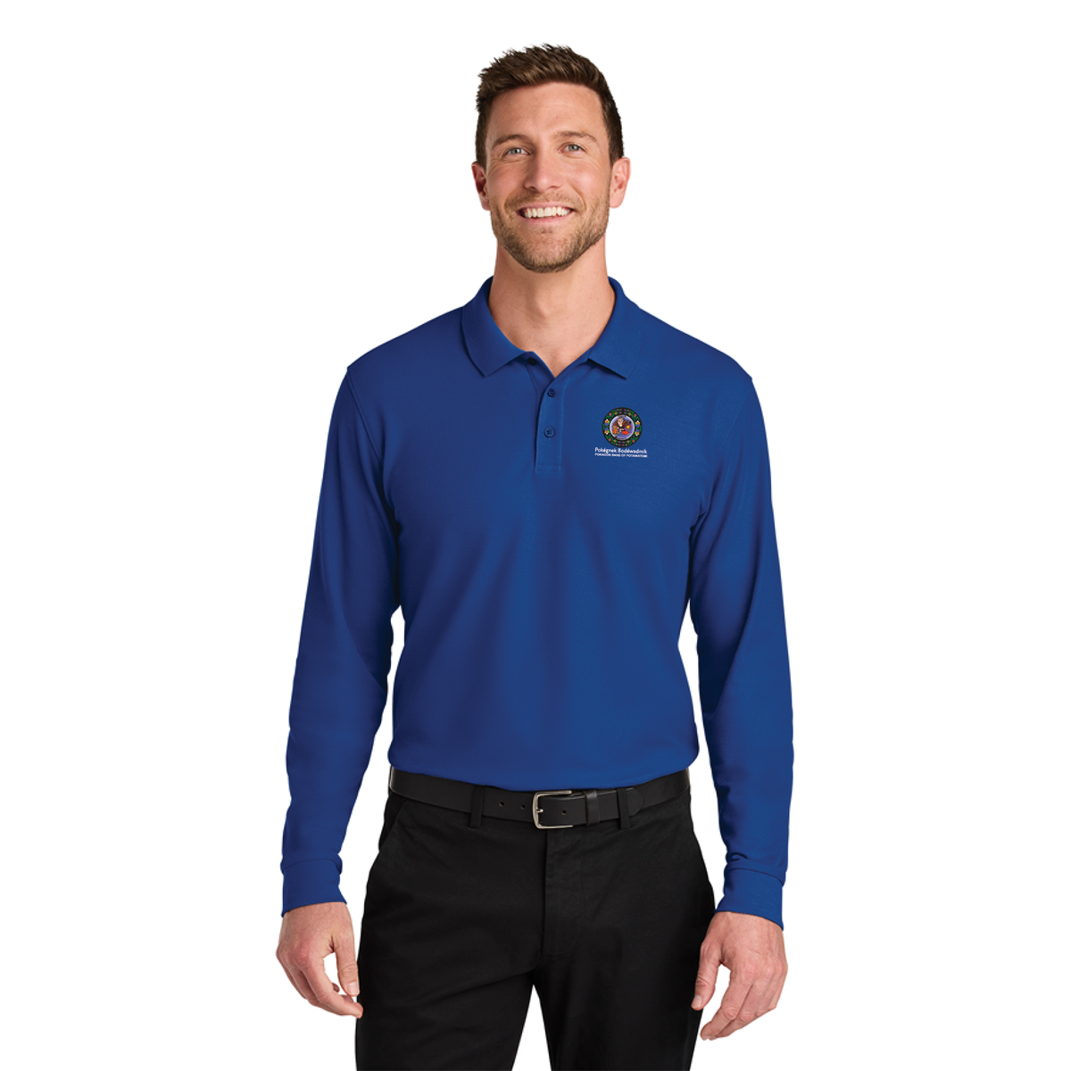 Port Authority® Wearever Signature Pique Long Sleeve Polo