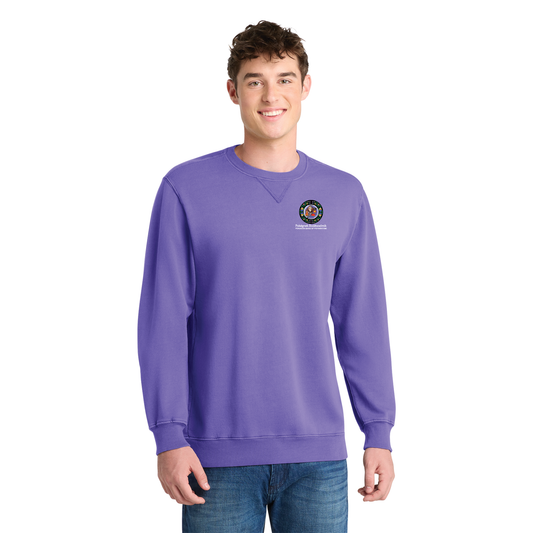Port & Co™ Beach Wash® Garment-Dyed Crewneck Sweatshirt