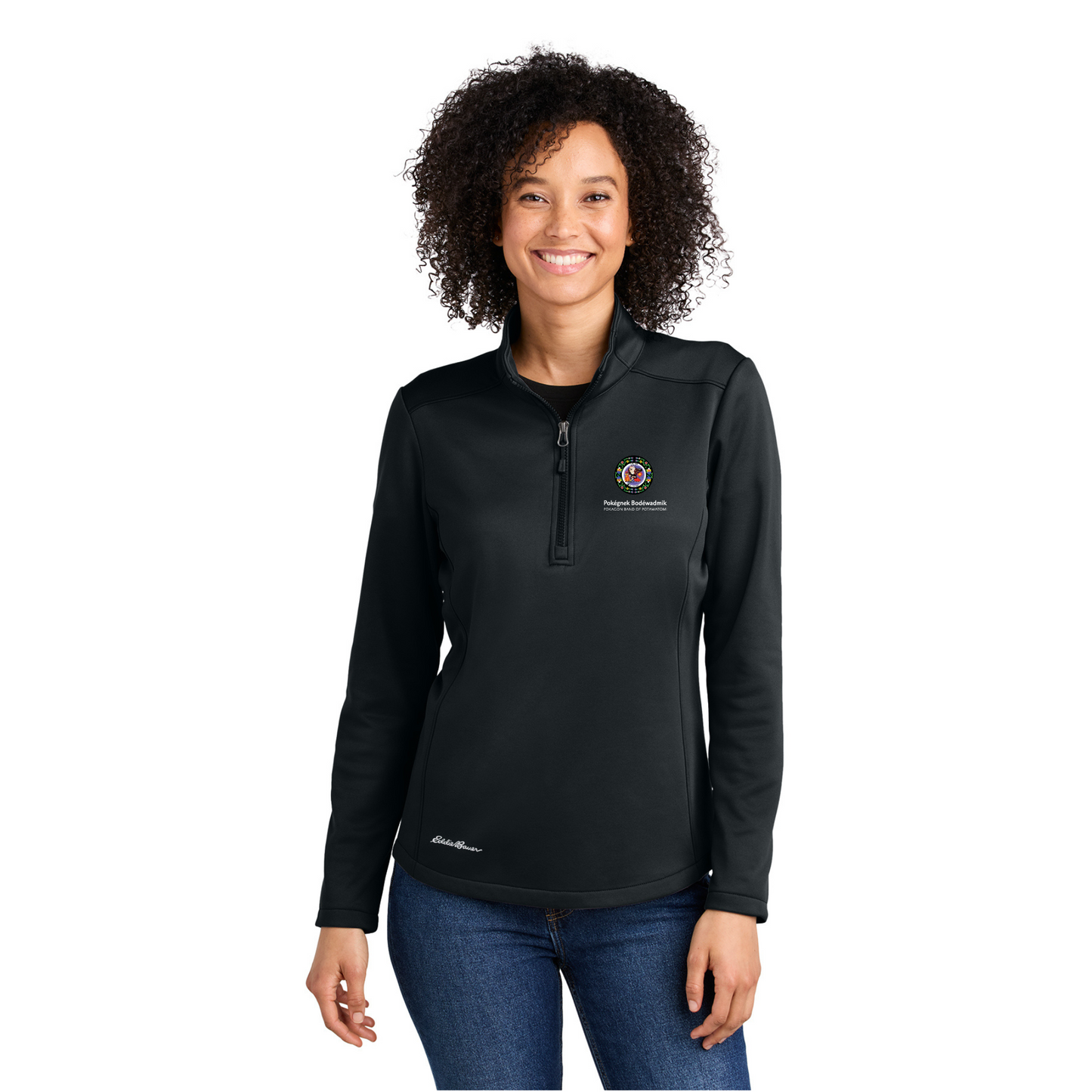 Eddie Bauer® Women’s Smooth Mid Layer Fleece 1/2-Zip - EB2370