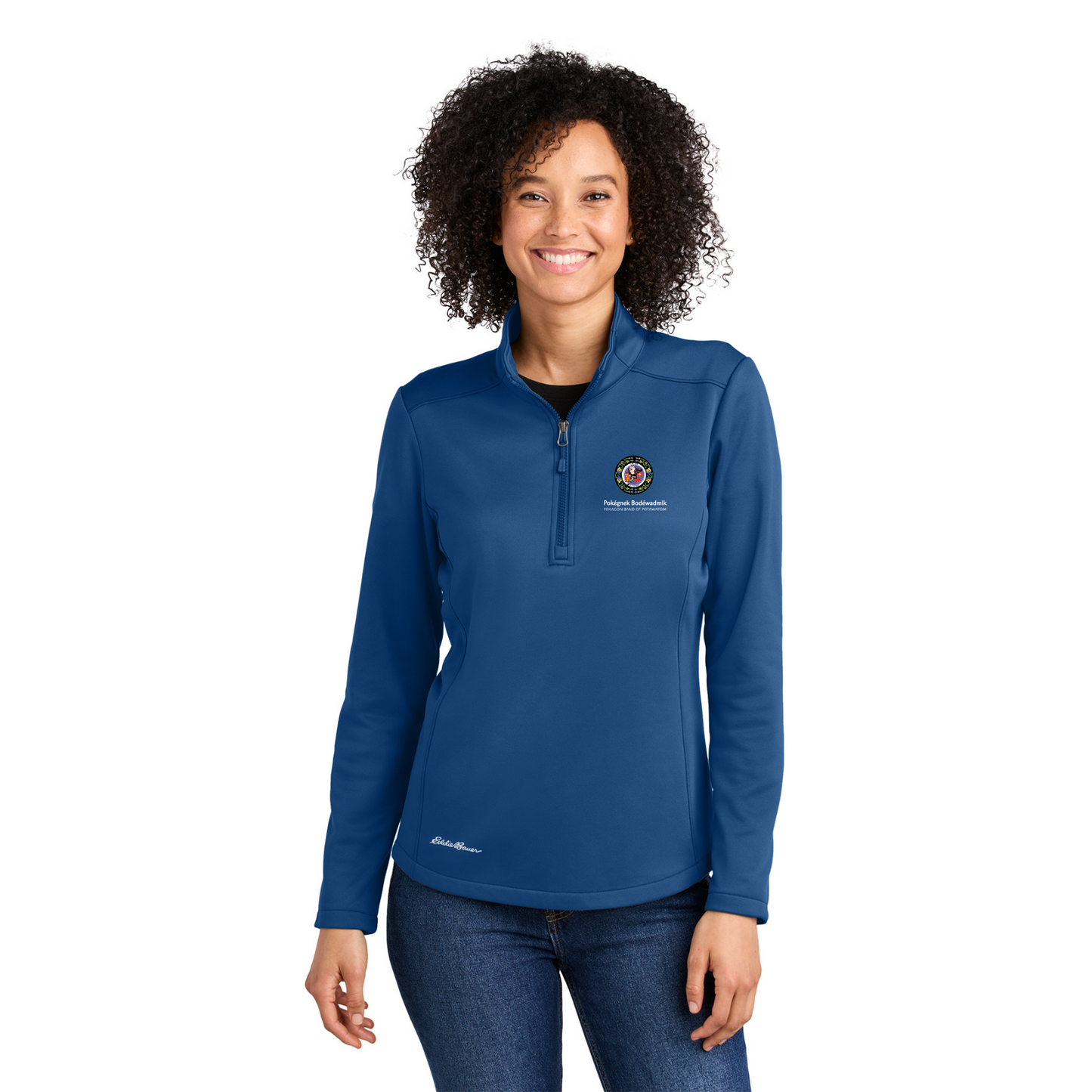 Eddie Bauer® Women’s Smooth Mid Layer Fleece 1/2-Zip - EB2370