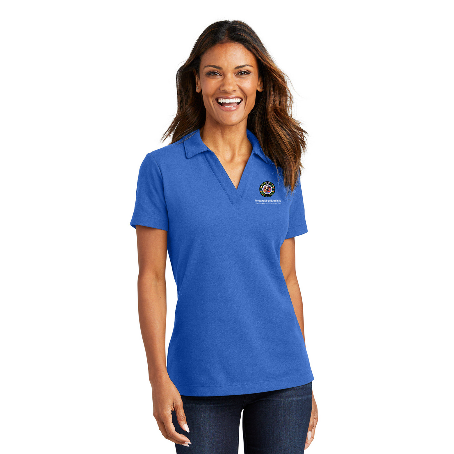 Port Authority® Women's C-FREE® Cotton Blend Pique Polo - LK867