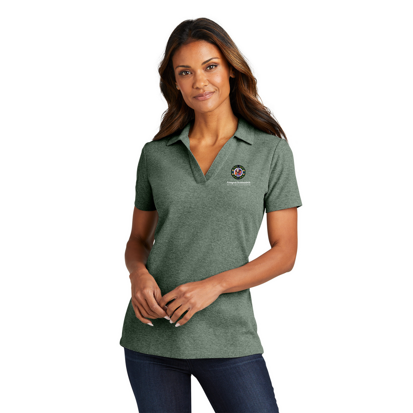 Port Authority® Women's C-FREE® Cotton Blend Pique Polo - LK867