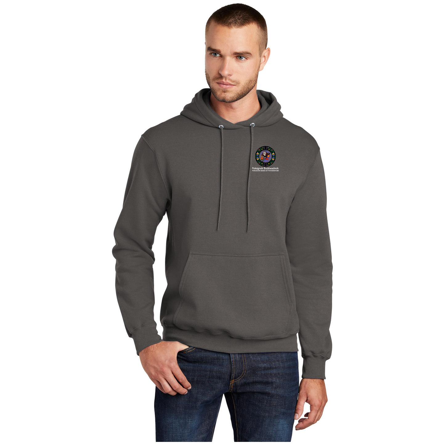 Port & Company ® Tall Core Fleece Pullover Hooded Sweatshirt - PC78H