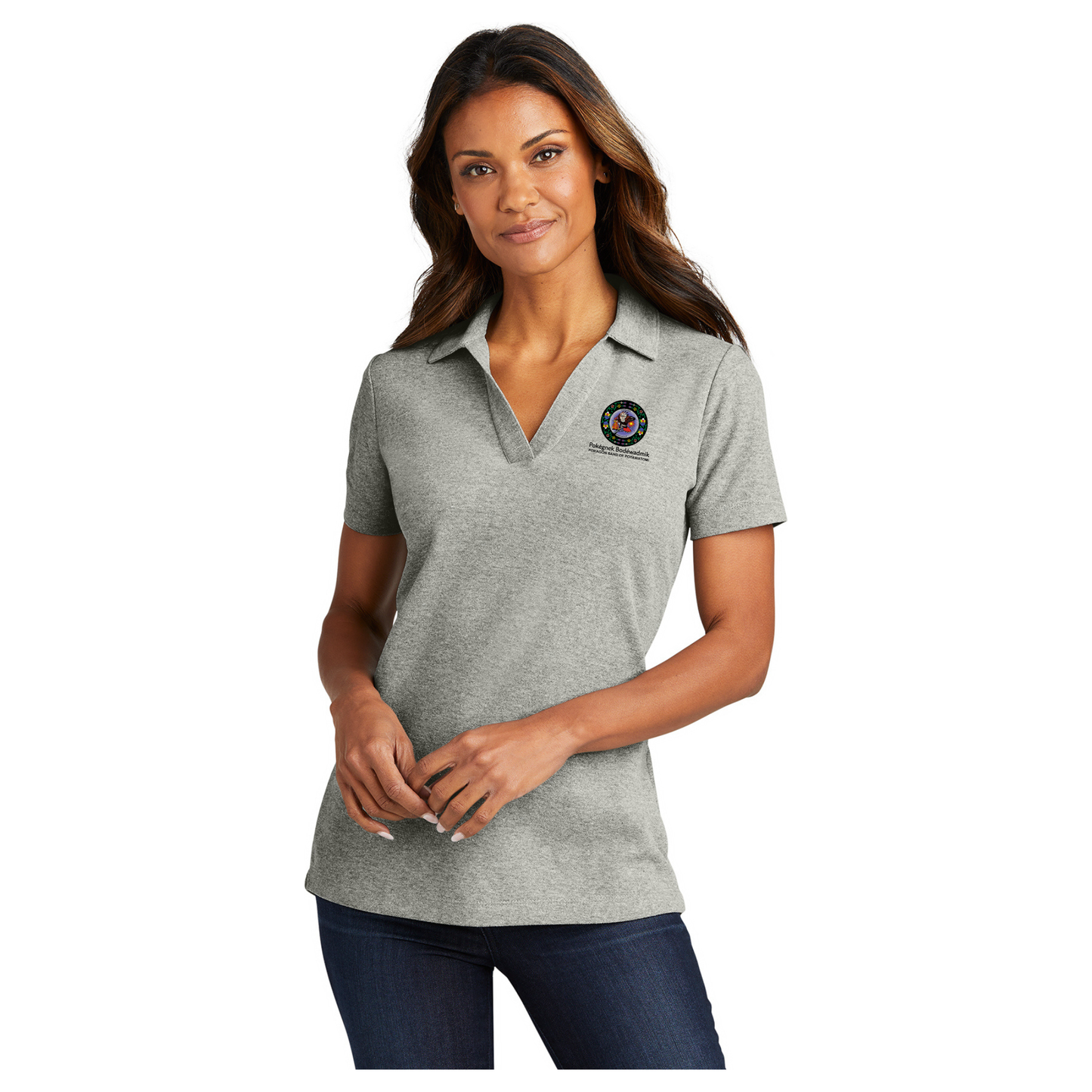 Port Authority® Women's C-FREE® Cotton Blend Pique Polo - LK867