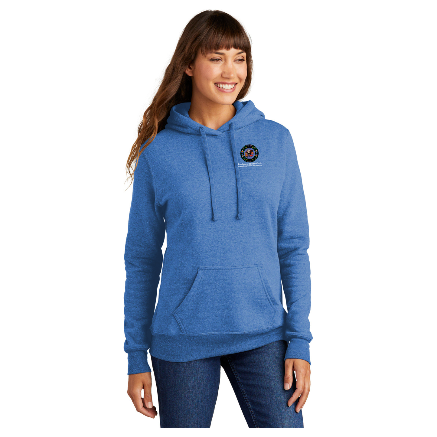 Port & Company® Women's Core Fleece Pullover Hooded Sweatshirt - LPC78H