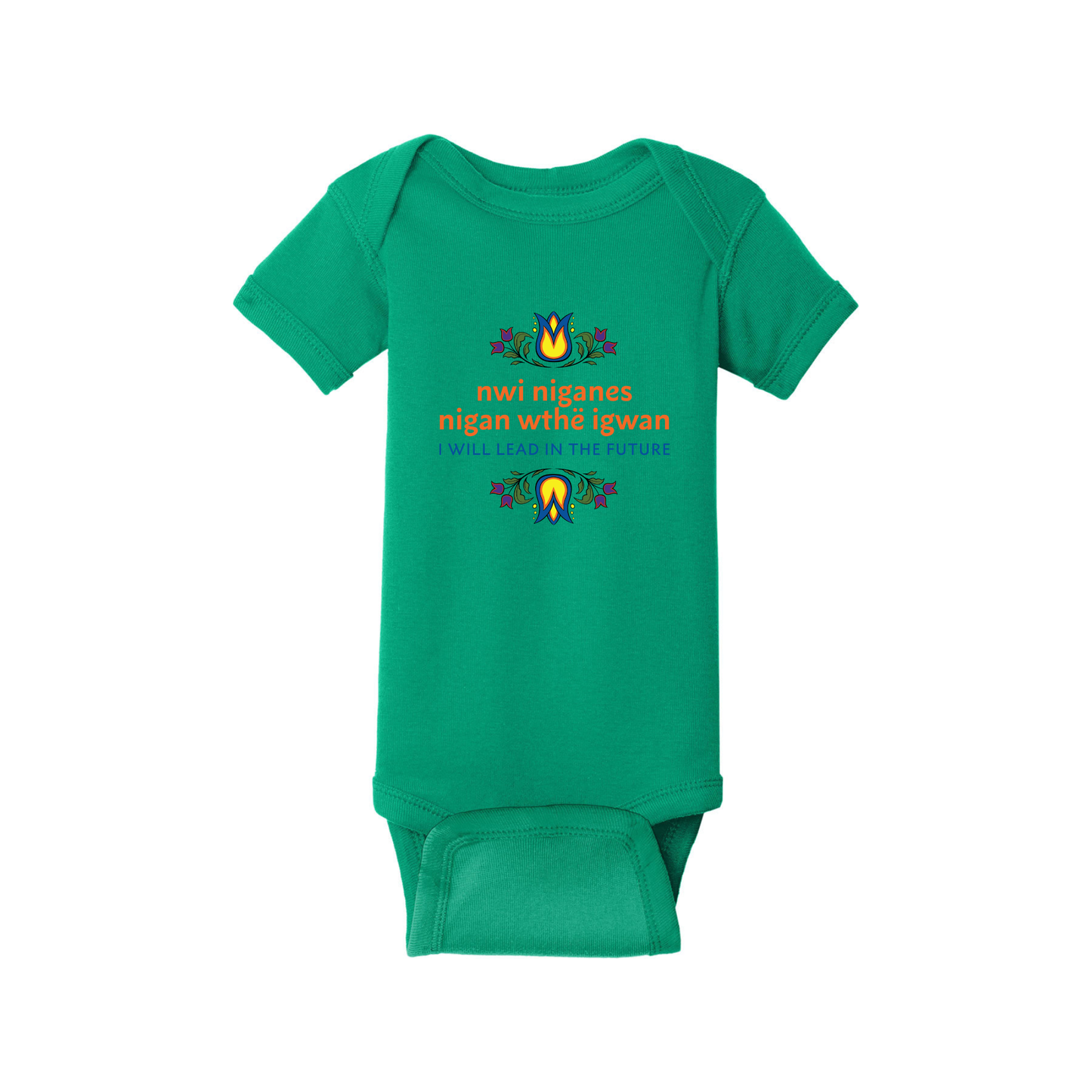 Rabbit Skins™ Infant Short Sleeve Baby Rib Bodysuit - RS4400